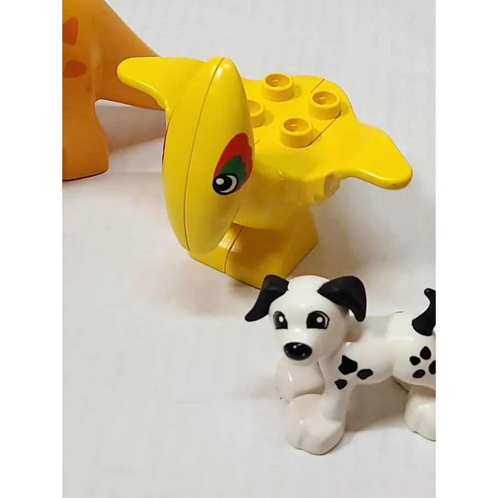 LEGO DUPLO Animal Lot – Dino, Pterodactyl, Pegasus Horse, Dog & Fox